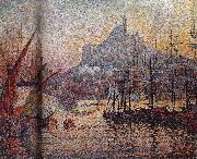 Paul Signac Marseilles oil painting on canvas